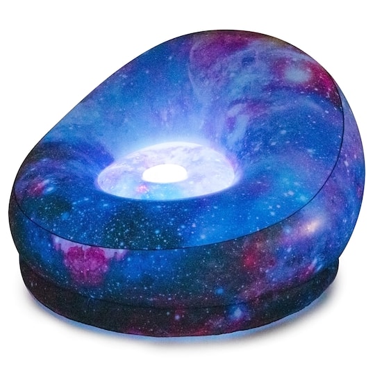 AirCandy Illuminated Deep Space Galaxy LED Inflatable Chair